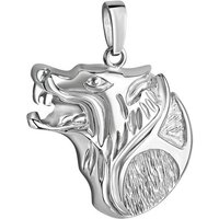 Firetti Kettenanhänger Schmuck Geschenk Silber 925 Halsschmuck Anhänger Wolf, Made in Germany von Firetti