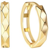 Firetti Paar Creolen Schmuck Geschenk Gold 375 Ohrschmuck Creole von Firetti