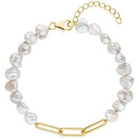 Firetti Perlenarmband Schmuck Geschenk Armschmuck Armkette Perle, Made in Germany - mit Süßwasserzuchtperle von Firetti