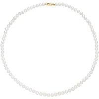 Firetti Perlenkette Schmuck Geschenk Gold 375 Halsschmuck Halskette Perle, Made in Germany - mit Süßwasserzuchtperle von Firetti
