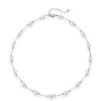 Firetti Perlenkette Schmuck Geschenk Halsschmuck Halskette Halsreif Collier Perle, Made in Germany - mit Süßwasserzuchtperle von Firetti