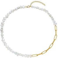 Firetti Perlenkette Schmuck Geschenk Halsschmuck Halskette Perle, Made in Germany - mit Süßwasserzuchtperle von Firetti