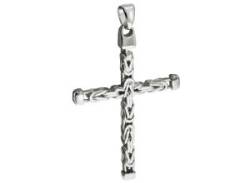 Ketten-Anhänger FIRETTI "Schmuck Geschenk Silber 925 Halsschmuck Anhänger Kreuz" Schmuckanhänger Gr. Silber 925 (Sterlingsilber), 9,6 g, silberfarben Herren Anhänger von Firetti