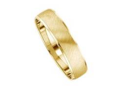 Trauring FIRETTI "Schmuck Geschenk Gold 375 Hochzeit Ehering "LIEBE"" Fingerringe Gr. 17,5, ohne Brillanten, Gelbgold 585, 5 mm, gelb (gelbgoldfarben) Trauringe von Firetti