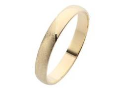 Trauring FIRETTI "Schmuck Geschenk Gold 375 Hochzeit Ehering "LIEBE"" Fingerringe Gr. 18, ohne Brillant, Gelbgold 585, 3,5 mm, gelb (gelbgoldfarben) Trauringe von Firetti