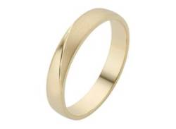 Trauring FIRETTI "Schmuck Geschenk Gold 375 Hochzeit Ehering "LIEBE"" Fingerringe Gr. 19, ohne Brillant, Gelbgold 375, 4 mm, gelb (gelbgoldfarben) Trauringe von Firetti