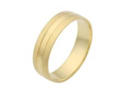 Trauring FIRETTI "Schmuck Geschenk Gold 375 Hochzeit Ehering "LIEBE"" Fingerringe Gr. 19, ohne Brillant, Gelbgold 375, 6 mm, gelb (gelbgoldfarben) Trauringe von Firetti