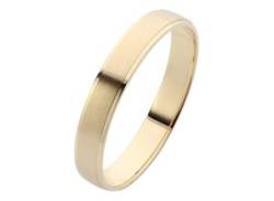 Trauring FIRETTI "Schmuck Geschenk Gold 375 Hochzeit Ehering "LIEBE"" Fingerringe Gr. 23, ohne Brillant, Gelbgold 375, 3 mm, gelb (gelbgoldfarben) Trauringe von Firetti