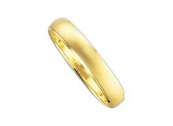 Trauring FIRETTI "Schmuck Geschenk Gold 375 Hochzeit Ehering "LIEBE"" Fingerringe Gr. 23, ohne Brillant, Gelbgold 585, 4 mm, gelb (gelbgoldfarben) Trauringe von Firetti