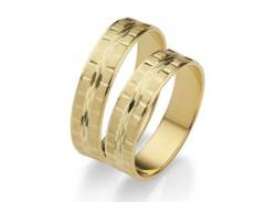 Trauring FIRETTI "Schmuck Geschenk Gold 375 Hochzeit Ehering "LIEBE"" Fingerringe Gr. 50, Gelbgold 585, 5 mm, gelb (gelbgoldfarben) Trauringe von Firetti