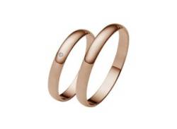 Trauring FIRETTI "Schmuck Geschenk Gold 375 Hochzeit Ehering "LIEBE"" Fingerringe Gr. 60, ohne Brillant, Roségold 375, 3,0 mm, rosegold (roségoldfarben) Trauringe von Firetti