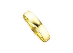 Trauring FIRETTI "Schmuck Geschenk Gold Hochzeit Ehering "LIEBE"" Fingerringe Gr. 21, ohne Brillant, Gelbgold 585, 4 mm, gelb (gelbgoldfarben) Trauringe von Firetti