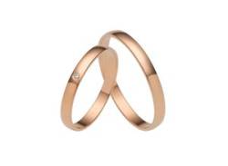 Trauring FIRETTI "Schmuck Geschenk Gold Hochzeit Ehering "LIEBE"" Fingerringe Gr. 68, ohne Brillant, Roségold 375, 2,5 mm, rosegold (roségoldfarben) Trauringe von Firetti