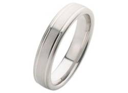 Trauring FIRETTI "Schmuck Geschenk Hochzeit Ehering "LIEBE"" Fingerringe Gr. 16,5, ohne Zirkonia, Silber 925 (Sterlingsilber), 5 mm, silberfarben Trauringe von Firetti