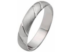 Trauring FIRETTI "Schmuck Geschenk Hochzeit Ehering "LIEBE"" Fingerringe Gr. 18, ohne Zirkonia, Silber 925 (Sterlingsilber), 5 mm, silberfarben Trauringe von Firetti