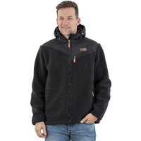 FirstB Fleecejacke Herren gefüttert, atmungsaktiv von FirstB