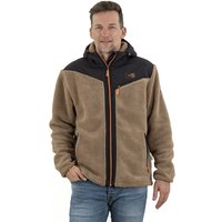 FirstB Fleecejacke Herren gefüttert, atmungsaktiv von FirstB