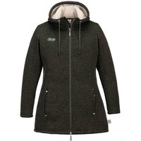 FirstB Kapuzenfleecejacke Damen atmungsaktiv, windabweisend, wasserabweisend von FirstB