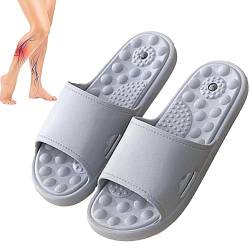 Akupressur-Hausschuhe für Männer - Ferninfrarot-Ionictitan-Massagepantoffeln zur Erhöhung der Form | Gesundheits-Fußmassage-Hausschuhe für die Gesundheit und das Wohlbefinden von Männern Firulab von Firulab