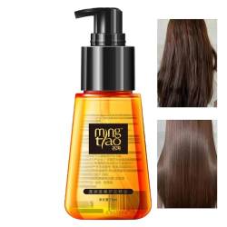 Anti-Frizz-Haaröl,Frizz Control Haaressenz für krauses und geschädigtes Haar | Haarpflege, 70 ml Glättung, Glättung, Haaröle für Männer und Frauen Firulab von Firulab