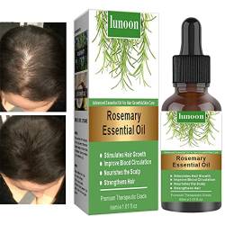 Firulab 5 Pcs Rosmarinöl für das Haarwachstum - Feuchtigkeitsspendendes ätherisches Öl für die Haarpflege,Tiefenkonditionierendes ätherisches Öl, Haarwachstumsergänzung für Frauen und änner von Firulab