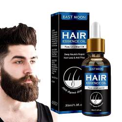 Haaressenz für Männer,Intensive Reparaturessenz für dünner werdendes Haar | 30 ml nährendes ätherisches Öl für das Haarwachstum, für trockenes, geschädigtes Haar und Wachstum, Haarpflege, Firulab von Firulab