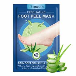 Hautpeeling der Füße,Baby Soft Smooth Touch Fußpeelings | Erweichende Fußpflege Natural Elements Foot Spa für trockene, alternde, harte, rissige Füße und Fersen Firulab von Firulab