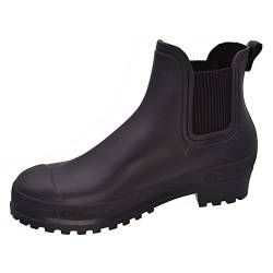 Fischer Markenschuh Damen, Frauen, Modische Gummistiefel, Gummistiefel,wasserabweisend,modisch,Women's,Woman,Lady,Ladies,schwarz,41 EU / 7.5 UK von Fischer Markenschuh