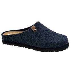 Fischer Markenschuh Damen Pantoletten, Frauen Hausschuhe,Women's,Lady,Ladies,Schlupfschuhe,schluepfschuhe,Slides,Slip-ons,Jeansblau,38 EU / 5.5 UK von Fischer Markenschuh