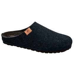 Fischer Markenschuh Herren Pantoletten, Männer Hausschuhe,Schlupfschuhe,schluepfschuhe,Slip-ons,Backless Slipper,Mules,Marine,43 EU / 9.5 UK von Fischer Markenschuh