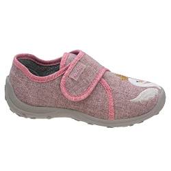 Fischer Markenschuh Mädchen Pantoffeln, Kinder Hausschuhe,Gartenschuhe,Pantoffeln,Puschen,Pantoletten,Latschen,Schlappen,Rosa,32 EU / 13.5 UK von Fischer Markenschuh