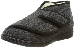 Fischer Unisex Bad Wiessee Hausschuh, Dunkelgrau, 44 EU von Fischer