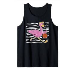 Basketball-Flamingo Hoops Fan für Bballspieler, Trainer, Rosa Tank Top von Fish Gifts Funny Fishing Shirts Men Women Kids
