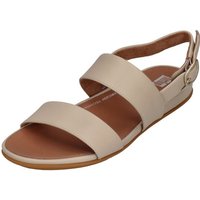 Fitflop GRACIE LEATHER BACK Riemchensandalette Stone Beige von FitFlop