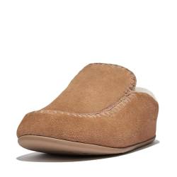 Fitflop Damen Chrissie II Haus Crochet-Stitch Shearling Slippers Slipper, Desert Tan, Numeric_43 EU von Fitflop