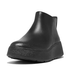 Fitflop Damen F-Mode Leder Stiefelette, Schwarz, 36 EU von Fitflop