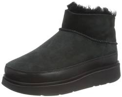 Fitflop Damen GEN-FF Ultra-Mini Double-Faced Shearling Boots Stiefelette, Schwarz, 37 EU von Fitflop