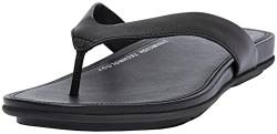 Fitflop Damen Gracie Leather FLIP-Flops Flache Sandale, All Black, 36 EU von Fitflop