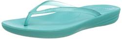 Fitflop Damen IQUSHION Flipflop transparent Flache Sandale, Tahiti Blau, 36 EU von Fitflop