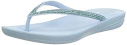 Fitflop Damen Iqushion Sparkle Slide Schiebe-Sandalen, himmelblau, 36 EU von Fitflop