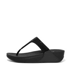 Fitflop Damen Lulu Keilsandale, Schwarz, 37 EU von Fitflop