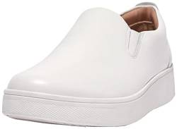 Fitflop Damen Rally Leather Slip On Skate Sneakers Sneaker, Urban White, 39 EU von Fitflop