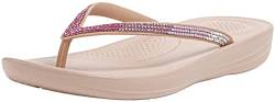 Fitflop Damen Sparkle Classic Iqushion Ergonomische Sandalen, nude, 37 EU von Fitflop