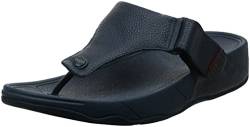 Fitflop Herren TRAKK II Toe Post-Leather Sandalen, Midnight Navy, 44 EU von Fitflop