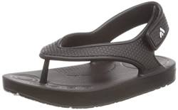 Fitflop Iqushion Kinder Ergonomische Rückengurt Flip Flops Flipflop, Schwarz, 25 EU von Fitflop