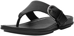 Fitflop Mädchen Graccie Thong Flats Durchg ngies Plateau Sandalen, Schwarz, 18.5 EU von Fitflop