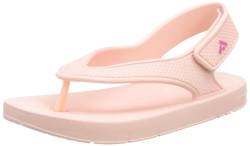 Fitflop Unisex Kinder Iqushion Flip-flop für Kleinkinder, Solide, mit Rückengurt Flipflop, Rosa Salz, 25 EU von Fitflop