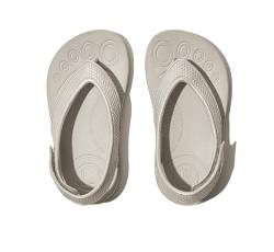 Fitflop Unisex Kinder Kids Iqushion Sandal With Backstrap Solid Flipflop, Silber, 27 EU von Fitflop