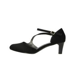 Fitters Damen Highheels Ophelia in Farbe Black MF, Damenschuhe in Übergröße - große Damenschuhe, Ophelia 43 EU Black MF von Fitters Footwear That Fits