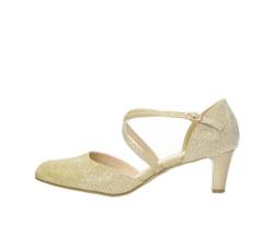 Fitters Damen Highheels Ophelia in Farbe Gold Glitter, Damenschuhe in Übergröße - große Damenschuhe, Ophelia 42 EU Gold Glitter von Fitters Footwear That Fits